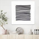 Pattern 3 of 16 by Kent Youngstrom on GIANT ART - black and white  linear