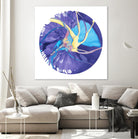 Spin Art 26 by Kyle Goderwis on GIANT ART - green abstract