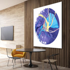 Spin Art 26 by Kyle Goderwis on GIANT ART - green abstract