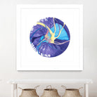 Spin Art 26 by Kyle Goderwis on GIANT ART - green abstract