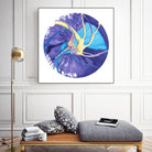 Spin Art 26 by Kyle Goderwis on GIANT ART - green abstract