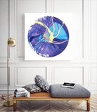 Spin Art 26 by Kyle Goderwis on GIANT ART - green abstract