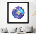 Spin Art 26 by Kyle Goderwis on GIANT ART - green abstract