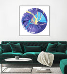 Spin Art 26 by Kyle Goderwis on GIANT ART - green abstract