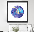 Spin Art 26 by Kyle Goderwis on GIANT ART - green abstract