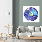 Spin Art 26 by Kyle Goderwis on GIANT ART - green abstract