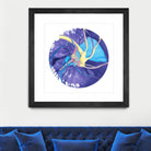 Spin Art 26 by Kyle Goderwis on GIANT ART - green abstract