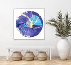 Spin Art 26 by Kyle Goderwis on GIANT ART - green abstract