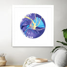 Spin Art 26 by Kyle Goderwis on GIANT ART - green abstract