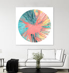 Spin Art 28 by Kyle Goderwis on GIANT ART - pink abstract
