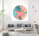 Spin Art 28 by Kyle Goderwis on GIANT ART - pink abstract