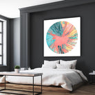 Spin Art 28 by Kyle Goderwis on GIANT ART - pink abstract