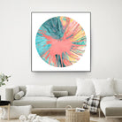 Spin Art 28 by Kyle Goderwis on GIANT ART - pink abstract