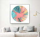 Spin Art 28 by Kyle Goderwis on GIANT ART - pink abstract