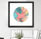 Spin Art 28 by Kyle Goderwis on GIANT ART - pink abstract