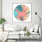 Spin Art 28 by Kyle Goderwis on GIANT ART - pink abstract