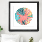 Spin Art 28 by Kyle Goderwis on GIANT ART - pink abstract