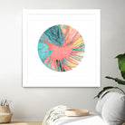 Spin Art 28 by Kyle Goderwis on GIANT ART - pink abstract