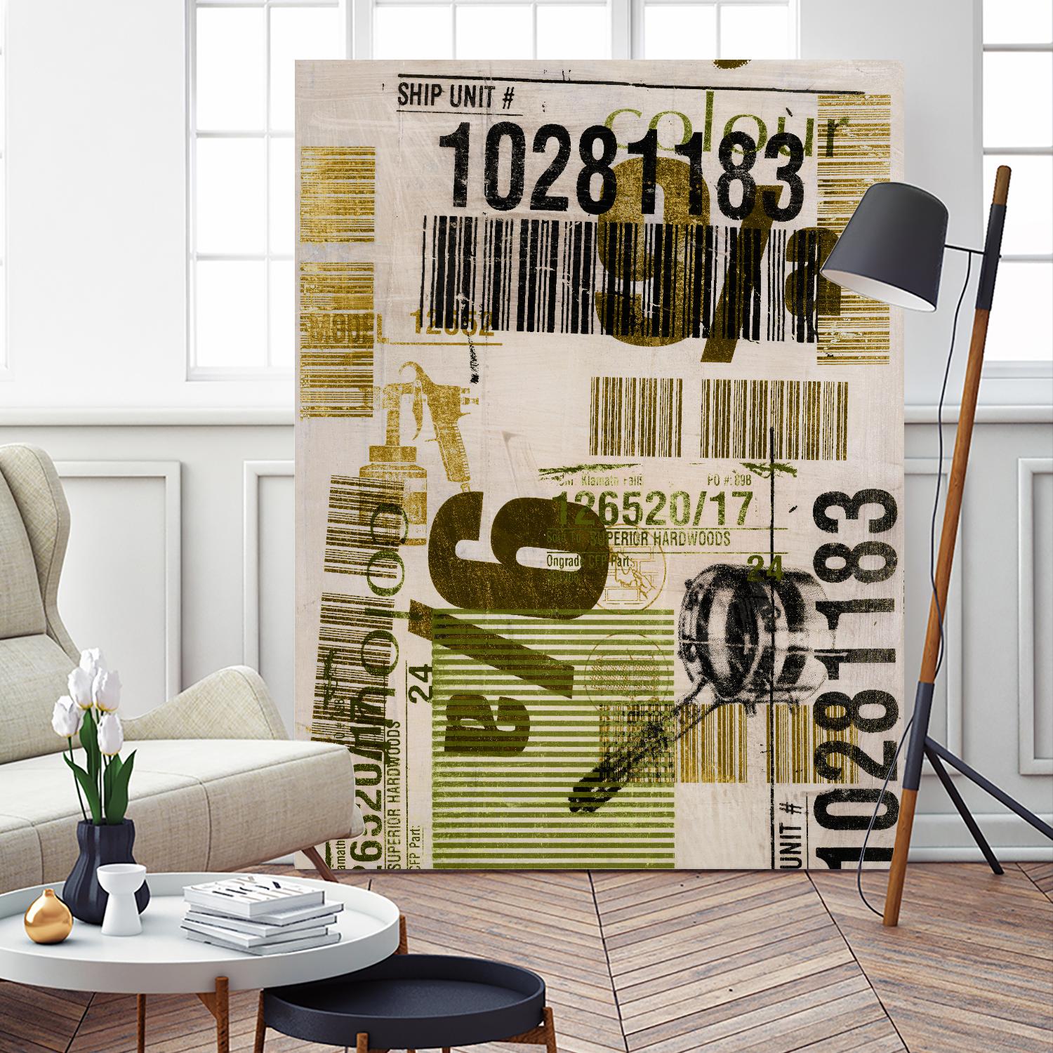 Woton 6-recolor by JB Hall on GIANT ART - grey contemporary