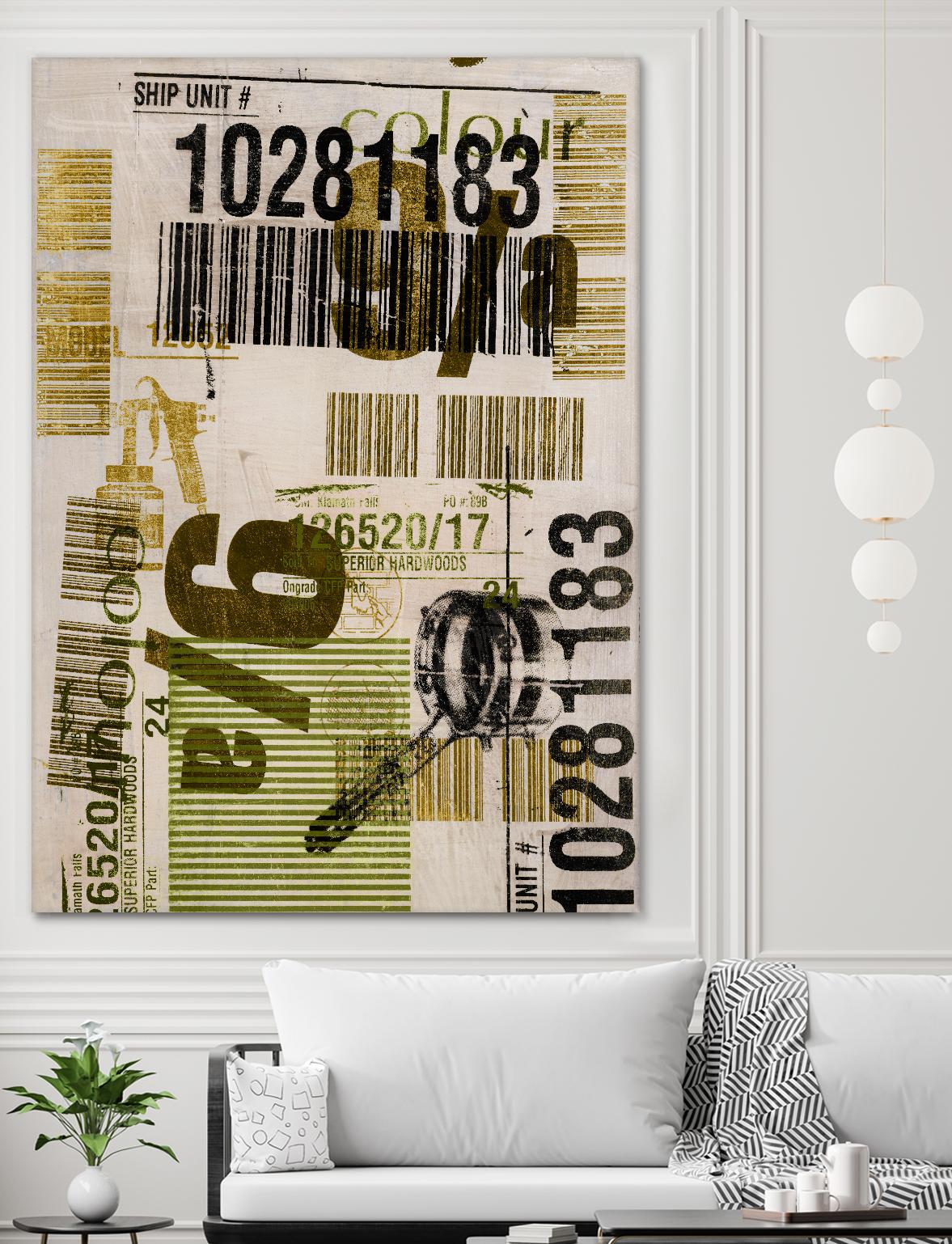 Woton 6-recolor by JB Hall on GIANT ART - grey contemporary