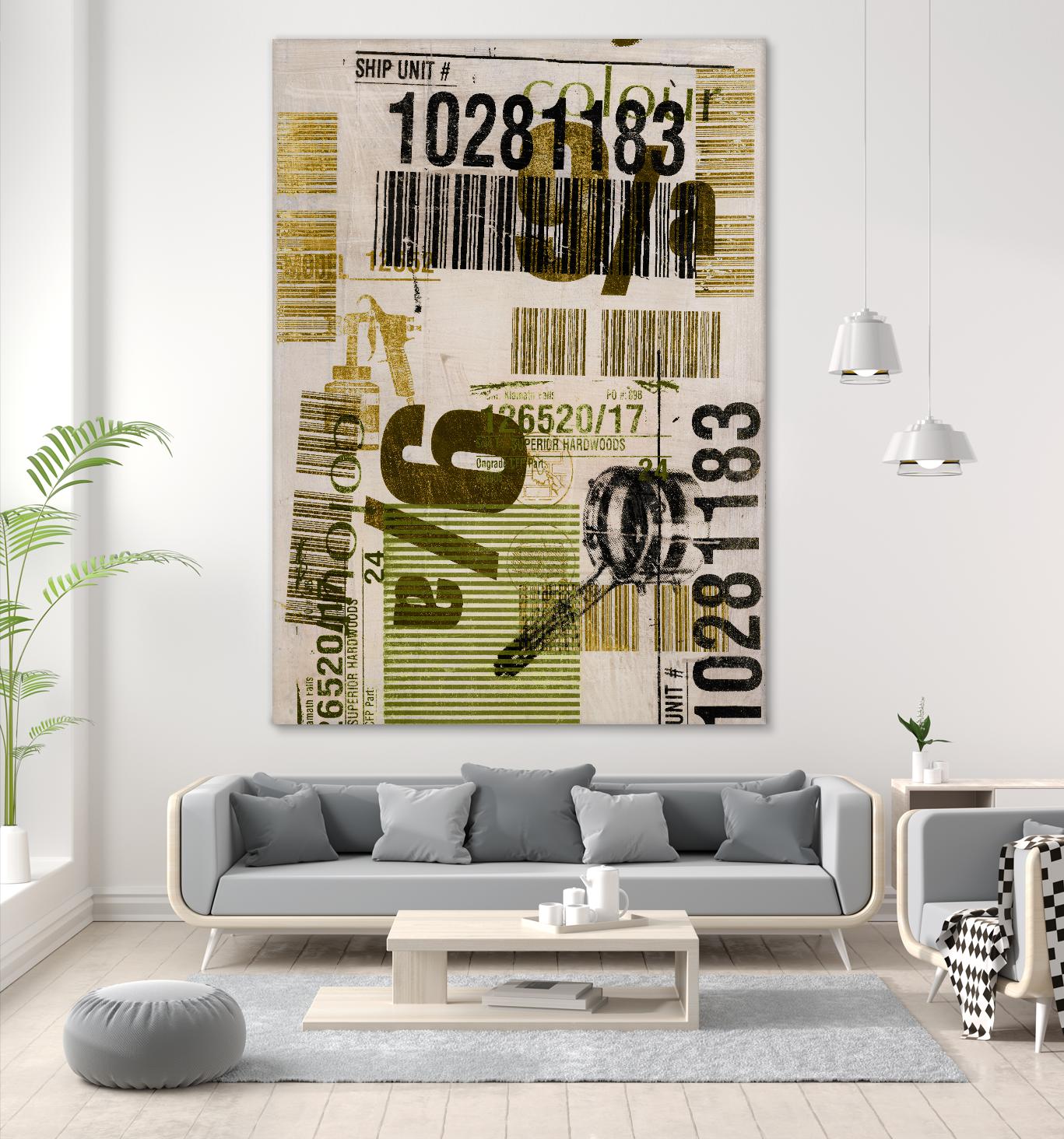 Woton 6-recolor by JB Hall on GIANT ART - grey contemporary