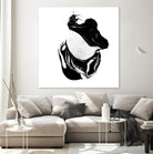 Polished in Burgundy-recolor by THE Studio on GIANT ART - purple abstract