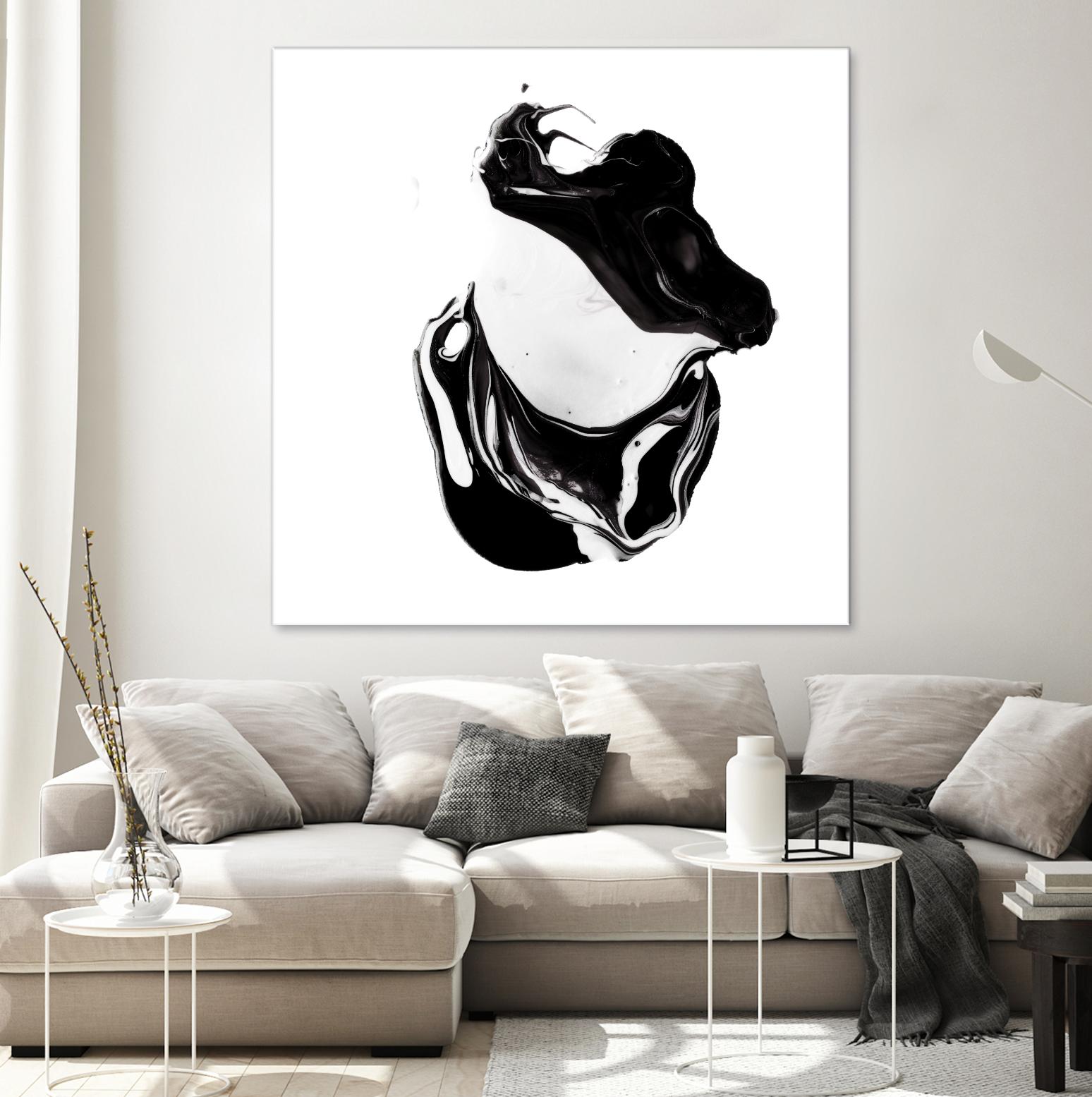 Polished in Burgundy-recolor by THE Studio on GIANT ART - purple abstract