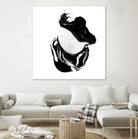 Polished in Burgundy-recolor by THE Studio on GIANT ART - purple abstract