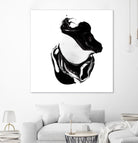 Polished in Burgundy-recolor by THE Studio on GIANT ART - purple abstract