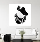 Polished in Burgundy-recolor by THE Studio on GIANT ART - purple abstract