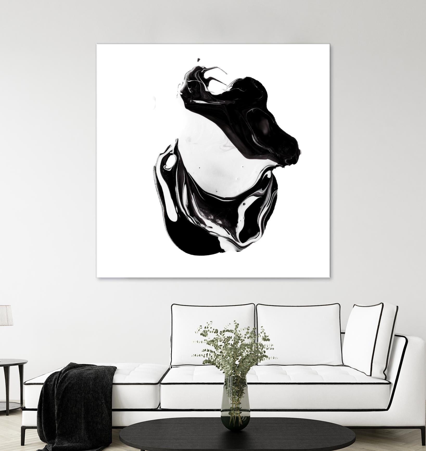 Polished in Burgundy-recolor by THE Studio on GIANT ART - purple abstract