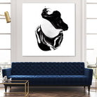 Polished in Burgundy-recolor by THE Studio on GIANT ART - purple abstract