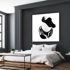 Polished in Burgundy-recolor by THE Studio on GIANT ART - purple abstract