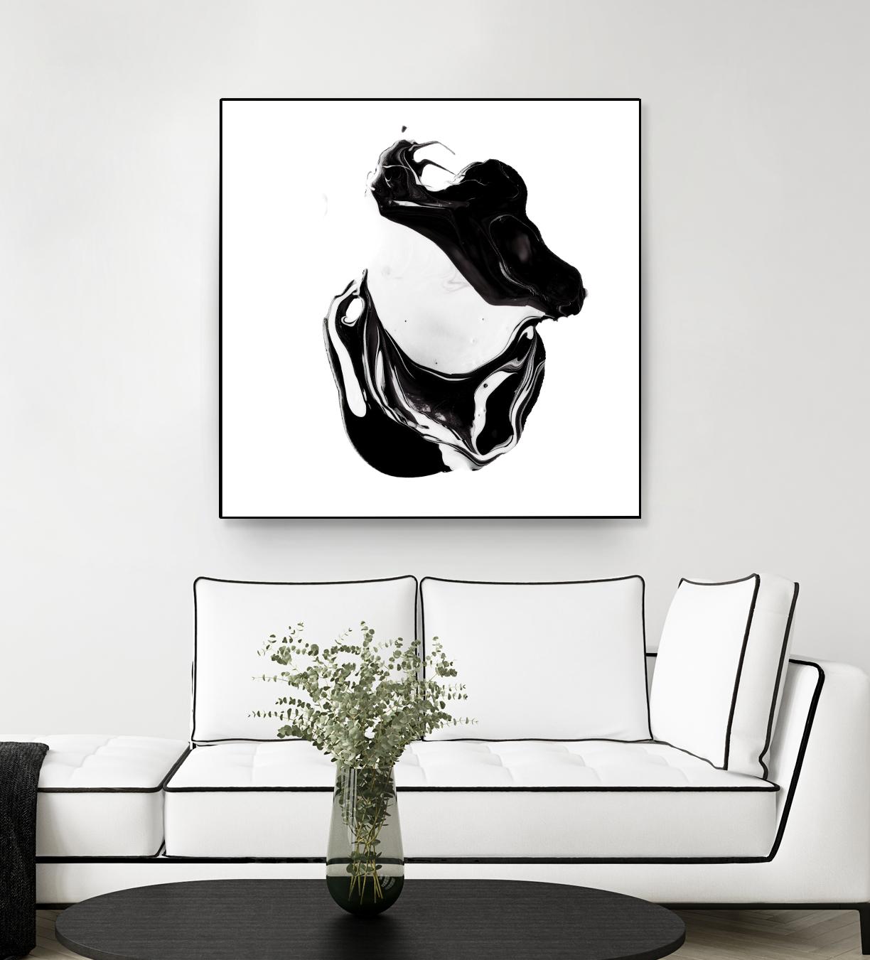 Polished in Burgundy-recolor by THE Studio on GIANT ART - purple abstract