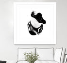 Polished in Burgundy-recolor by THE Studio on GIANT ART - purple abstract