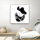 Polished in Burgundy-recolor by THE Studio on GIANT ART - purple abstract