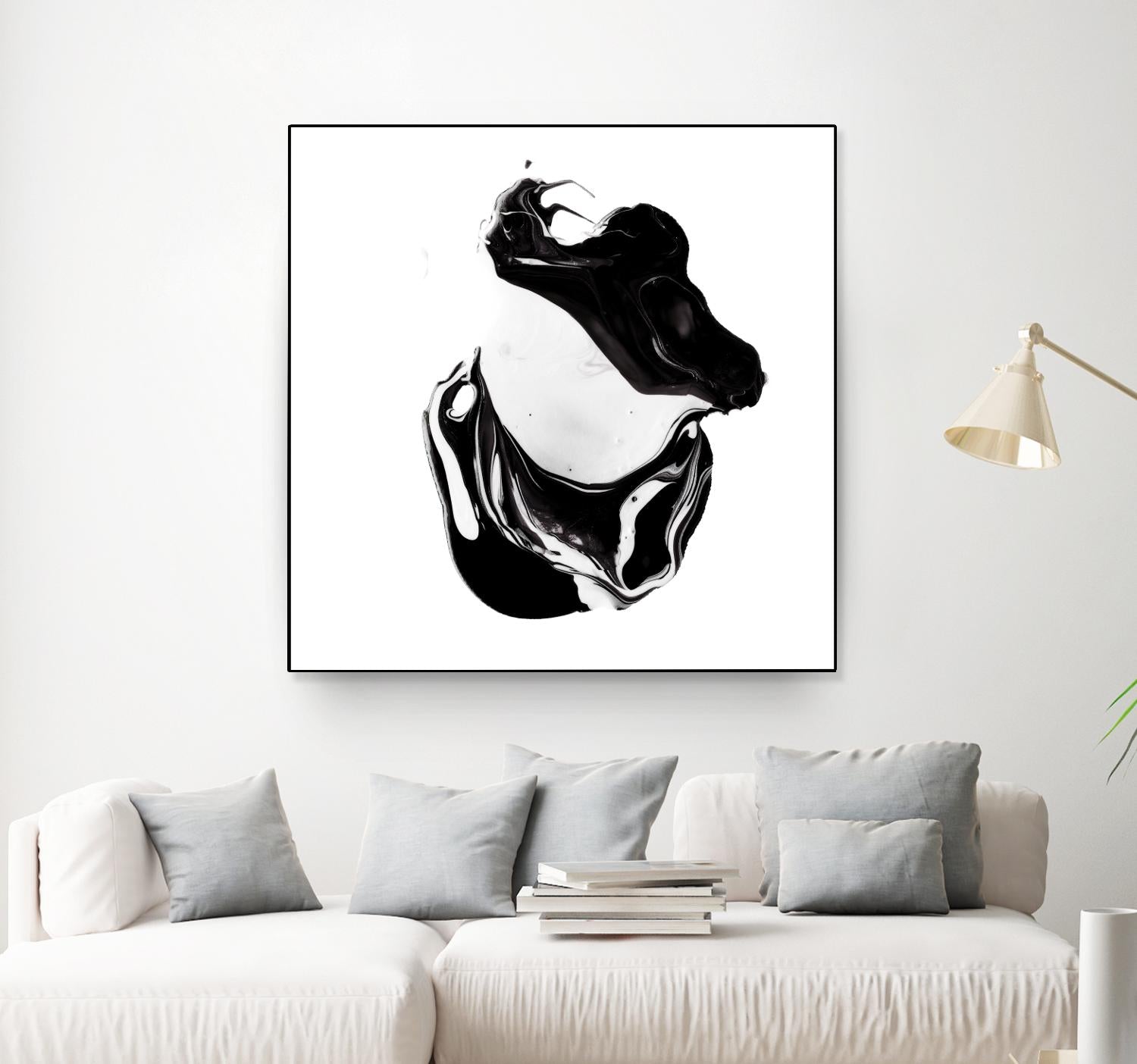 Polished in Burgundy-recolor by THE Studio on GIANT ART - purple abstract