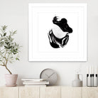 Polished in Burgundy-recolor by THE Studio on GIANT ART - purple abstract