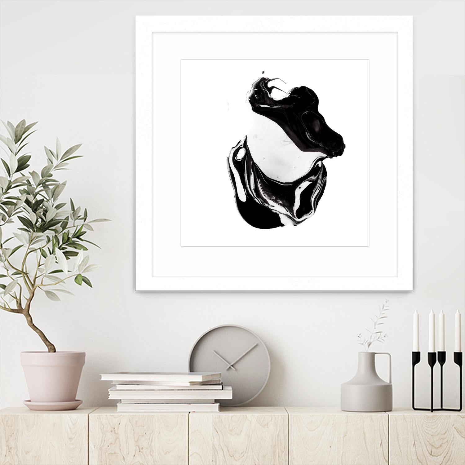 Polished in Burgundy-recolor by THE Studio on GIANT ART - purple abstract