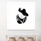 Polished in Burgundy-recolor by THE Studio on GIANT ART - purple abstract