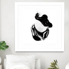 Polished in Burgundy-recolor by THE Studio on GIANT ART - purple abstract