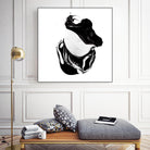 Polished in Burgundy-recolor by THE Studio on GIANT ART - purple abstract