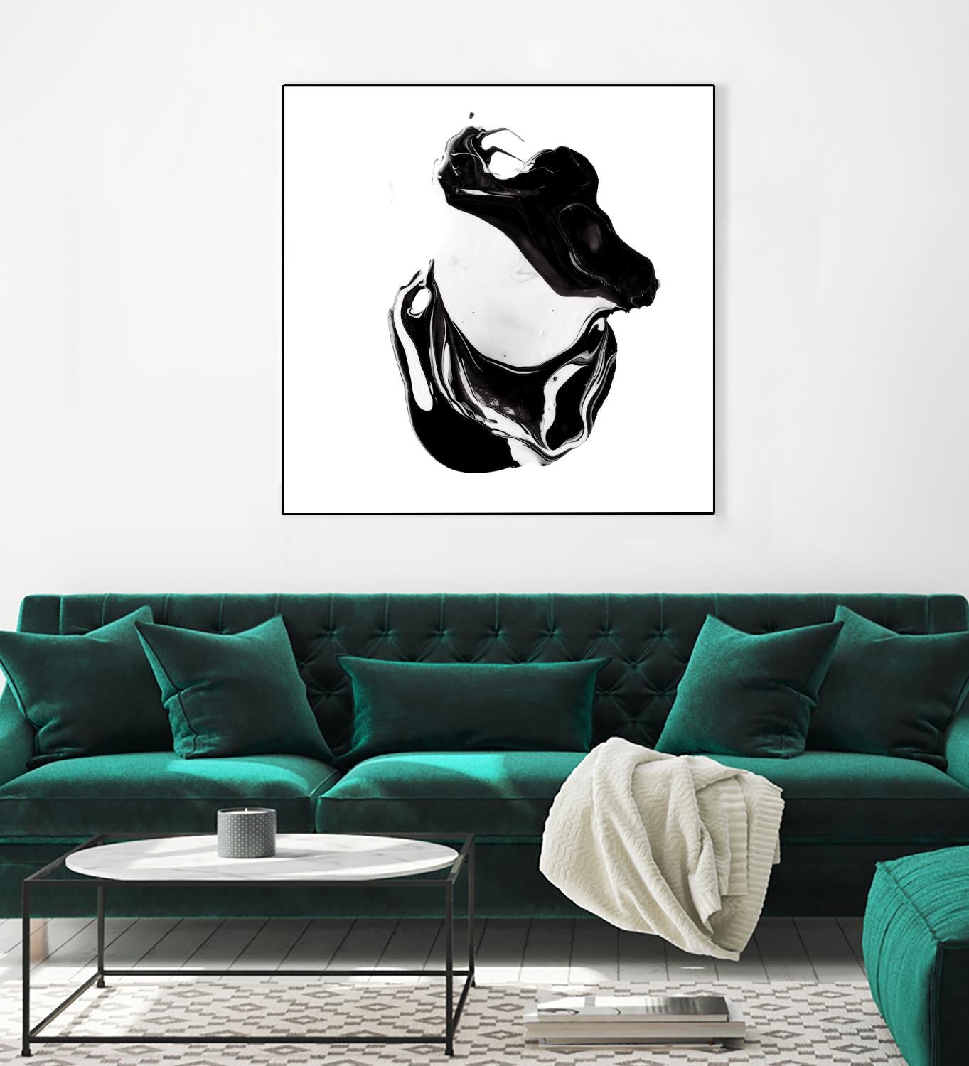 Polished in Burgundy-recolor by THE Studio on GIANT ART - purple abstract