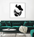 Polished in Burgundy-recolor by THE Studio on GIANT ART - purple abstract