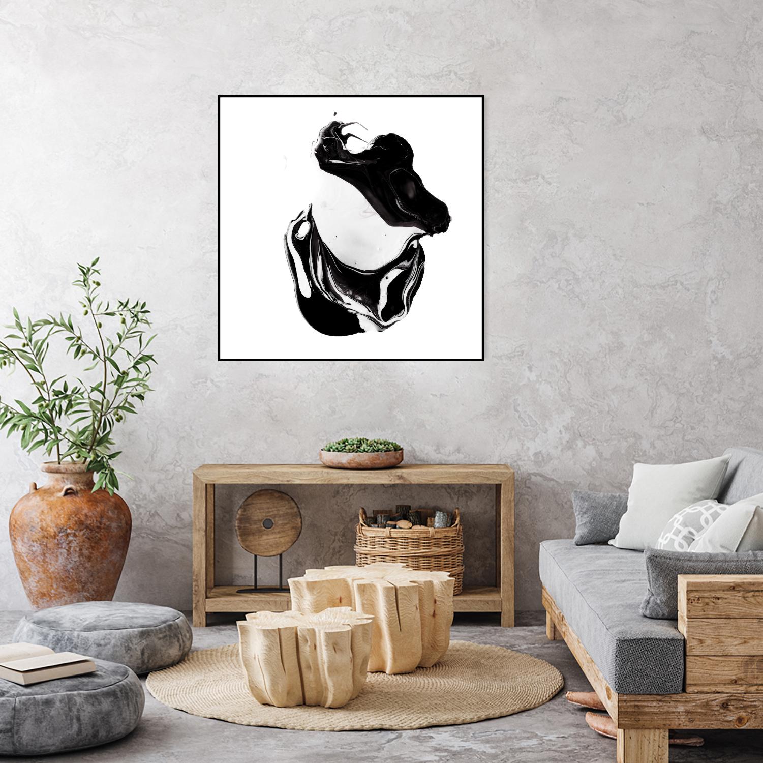 Polished in Burgundy-recolor by THE Studio on GIANT ART - purple abstract