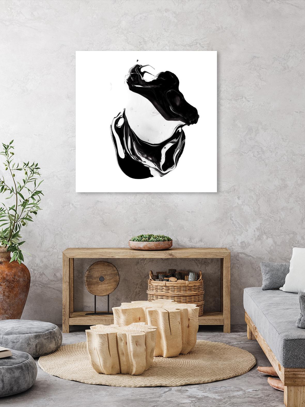 Polished in Burgundy-recolor by THE Studio on GIANT ART - purple abstract