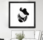 Polished in Burgundy-recolor by THE Studio on GIANT ART - purple abstract