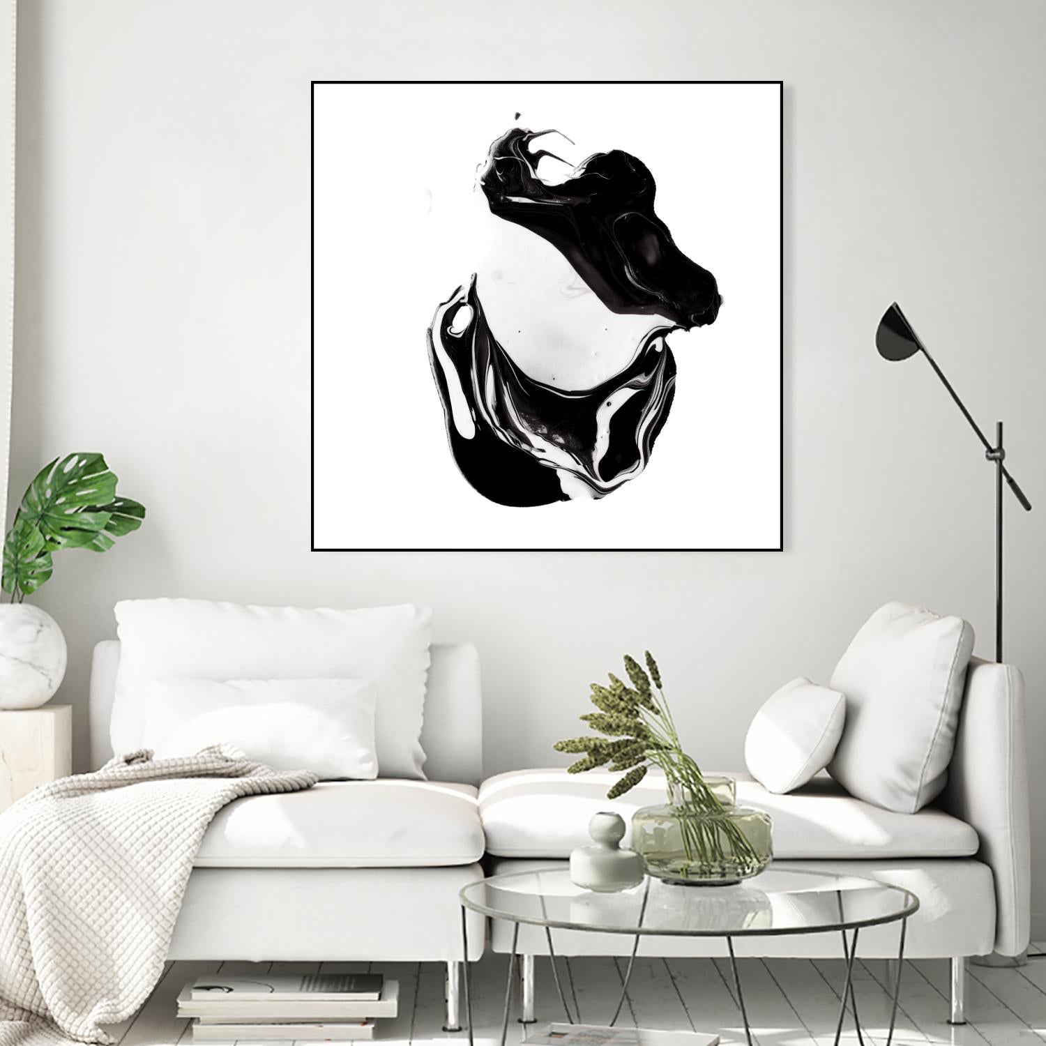 Polished in Burgundy-recolor by THE Studio on GIANT ART - purple abstract