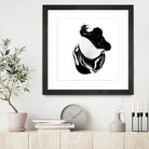 Polished in Burgundy-recolor by THE Studio on GIANT ART - purple abstract