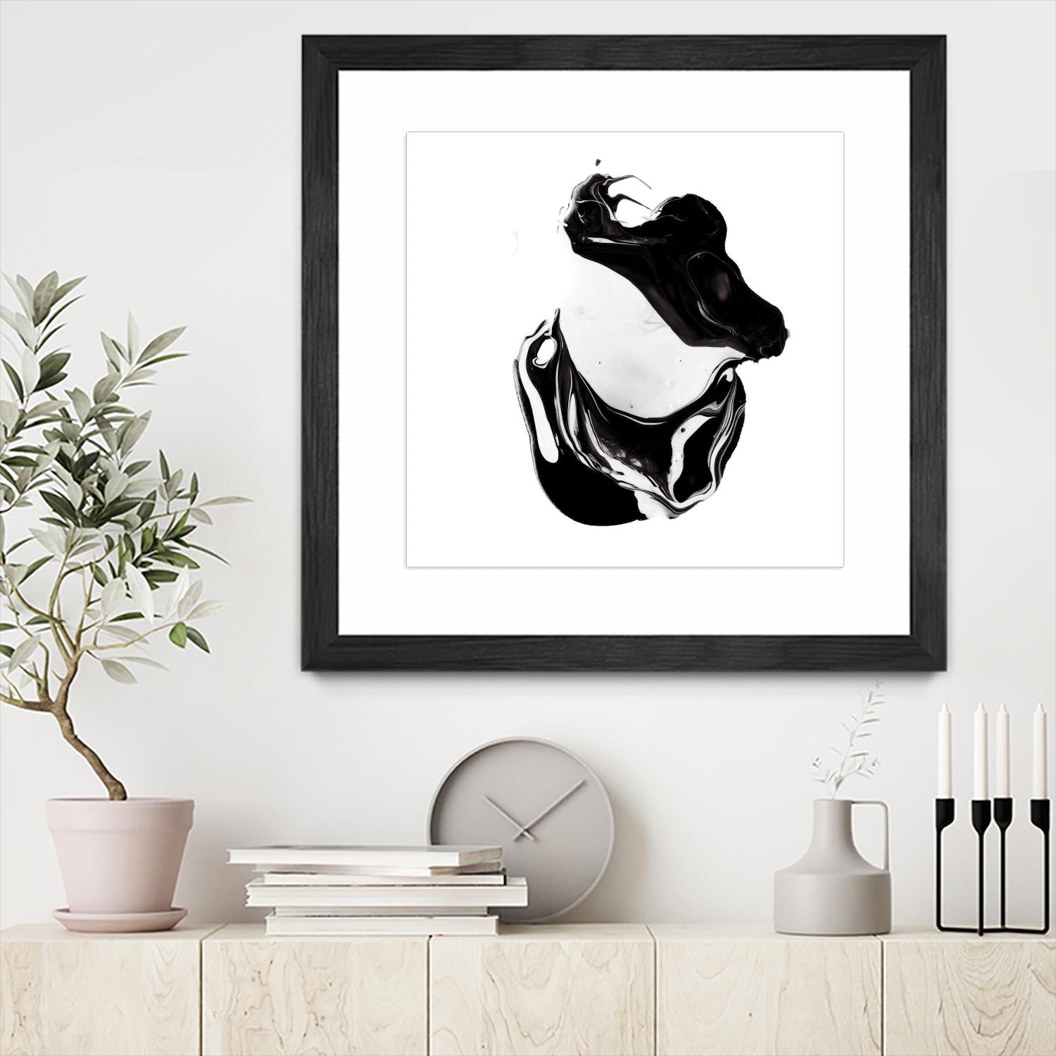 Polished in Burgundy-recolor by THE Studio on GIANT ART - purple abstract